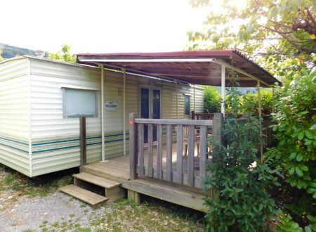 Les mobil-homes du camping